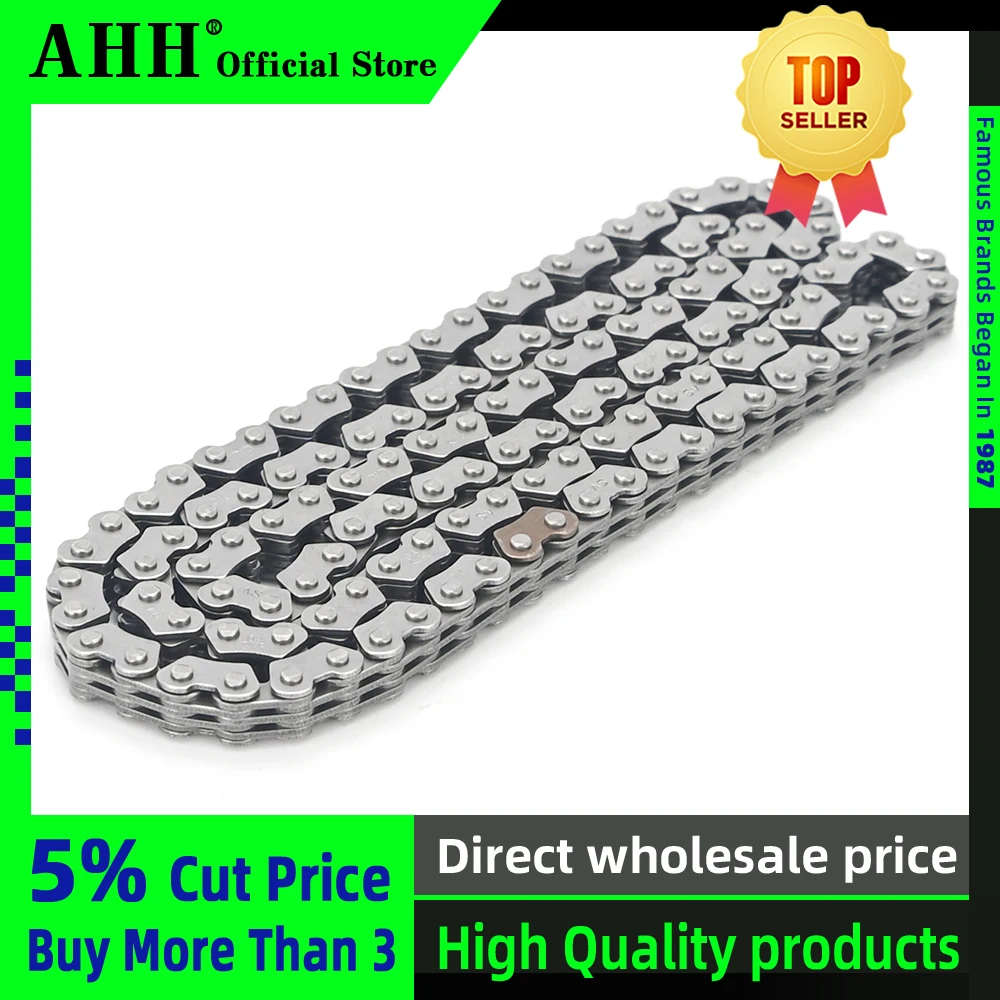 

AHH Motorcycle Accessories Parts Camshaft Timing Chain For SUZUKI 74A