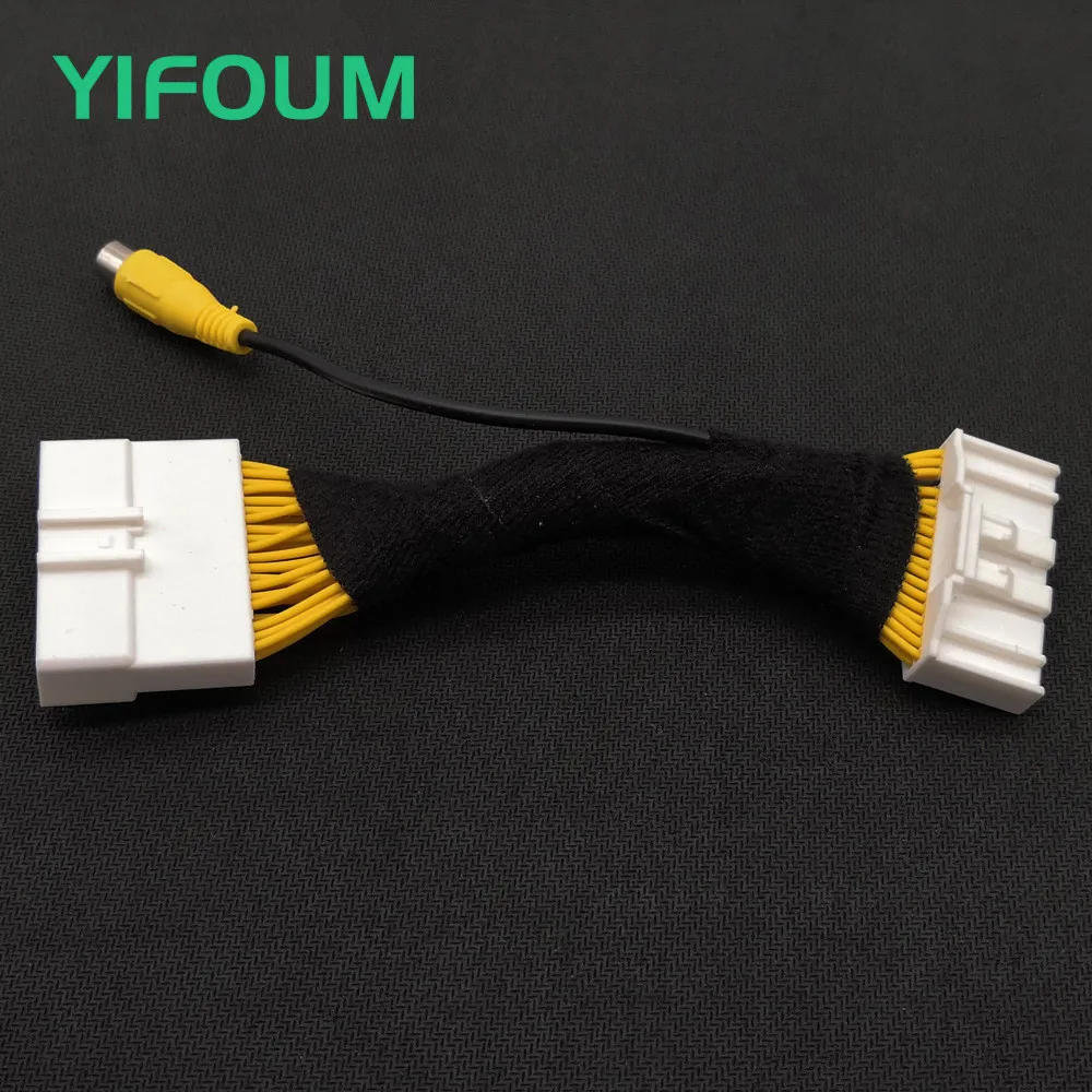 Оригинальный переключатель видеовхода YIFOUM 40Pin реверсивная камера RCA адаптер