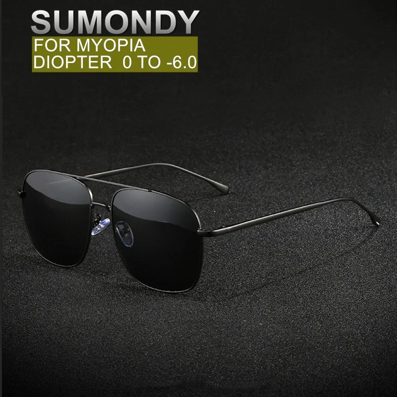 

Солнцезащитные очки SUMONDY унисекс, поляризационные, UV400, для близорукости, для близорукости, SU23