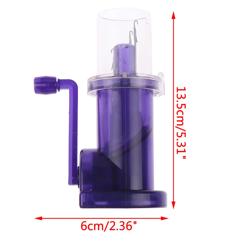 Creative Hand Knitting Machine Embellish Loom Plastic Spool Knitter Wool Winder Craft Bracelet Weave Tool |