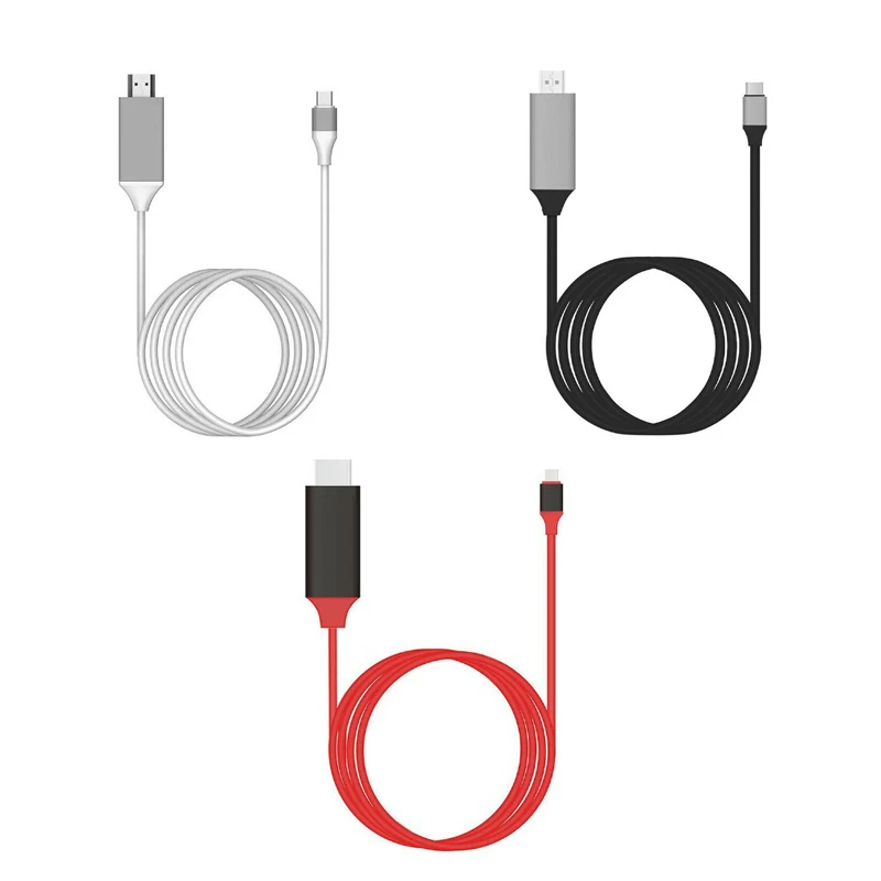 USB C Тип к совместимому с HDMI кабель 2 м запчасти и аксессуары аудио Ethernet для