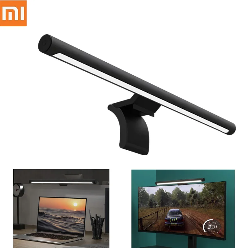 Xiaomi Mijia Lite настольная лампа Складная студент защита глаз USB Type C для компьютера ПК