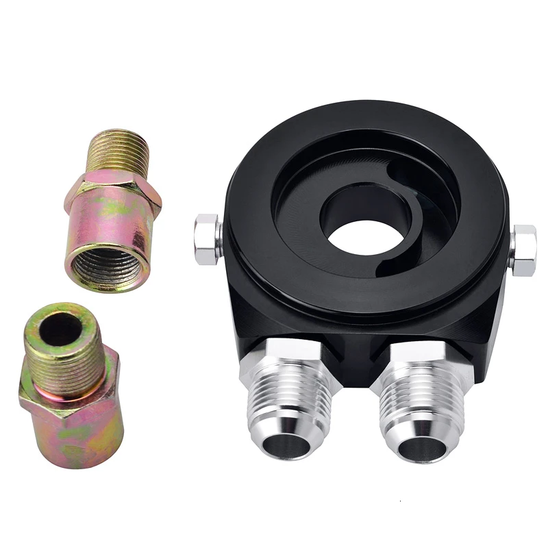 Универсальный 10-рядный масляный радиатор трансмиссии SPEEDWOW + Масляный фильтр