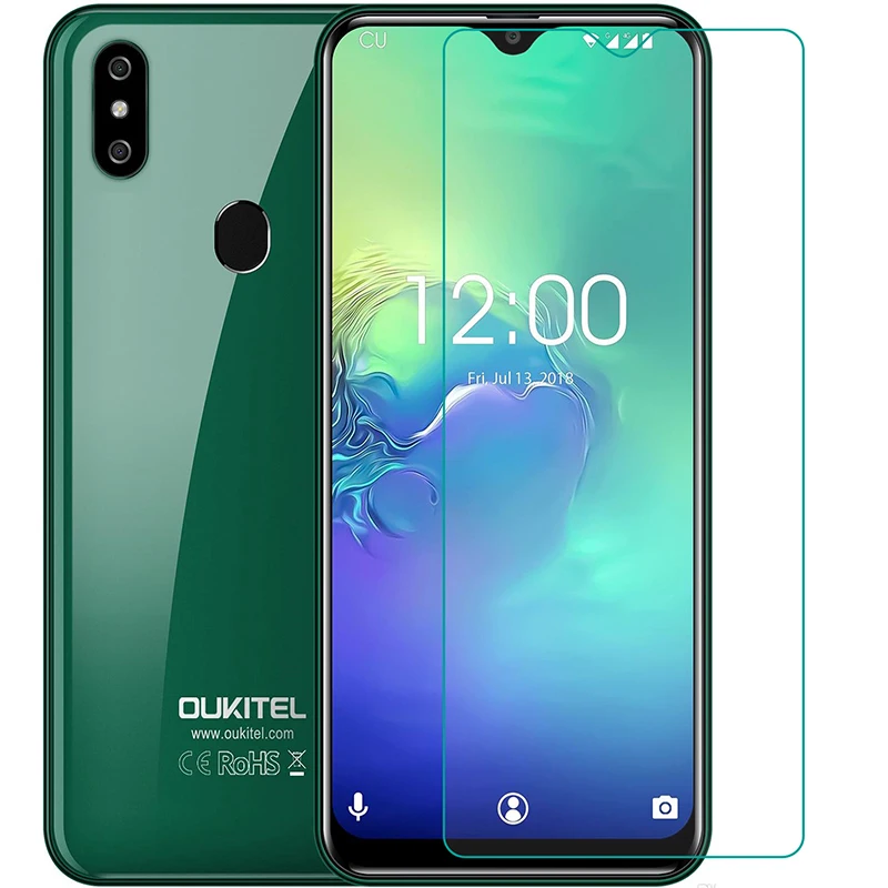 Закаленное стекло для Oukitel C15 Pro/C15 Pro + 6 09 &quot9 H 2.5D защитная пленка взрывоустойчивое