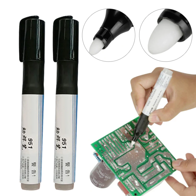 

951 Soldering Rosin Flux Pen No-clean PCB Board Solder Tool Easy Operation OCT998