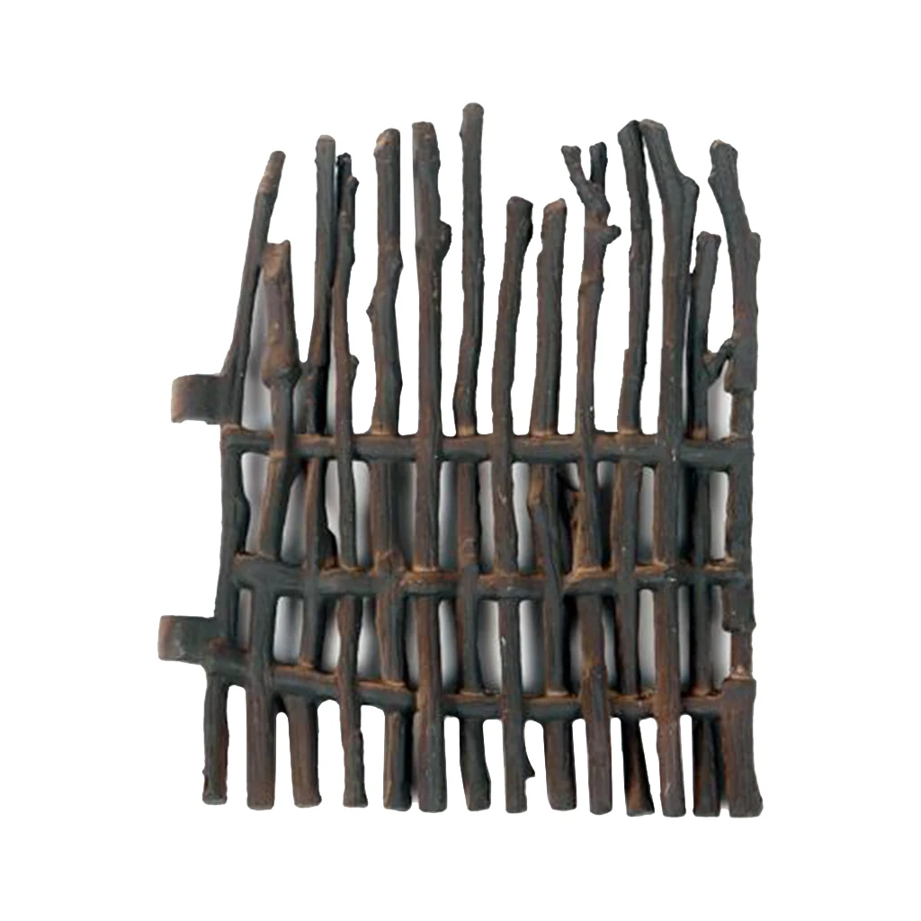 

10pc DIY Miniature Wood Fence Simulation Garden Dollhouse Decor