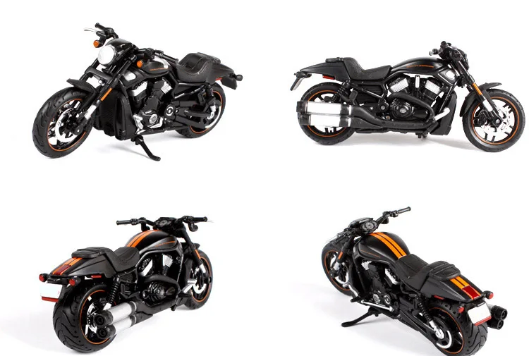 Maisto 1:18 Harley Davidson 2012 VRSCDX ночной стержень специальный Мотоцикл Металлические модельные игрушки для детей подарок на день рождения Коллекция игрушек