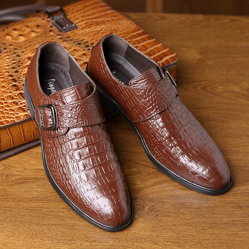 Мужские кожаные туфли оксфорды SexeMara роскошные Брендовые повседневные Мокасины