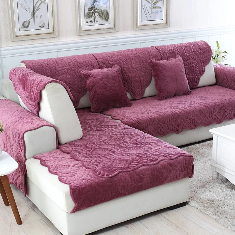 

Cat sofa case, thick plush towel, non-slip, modern, 1 PCS, 6 colors, 11 sizes