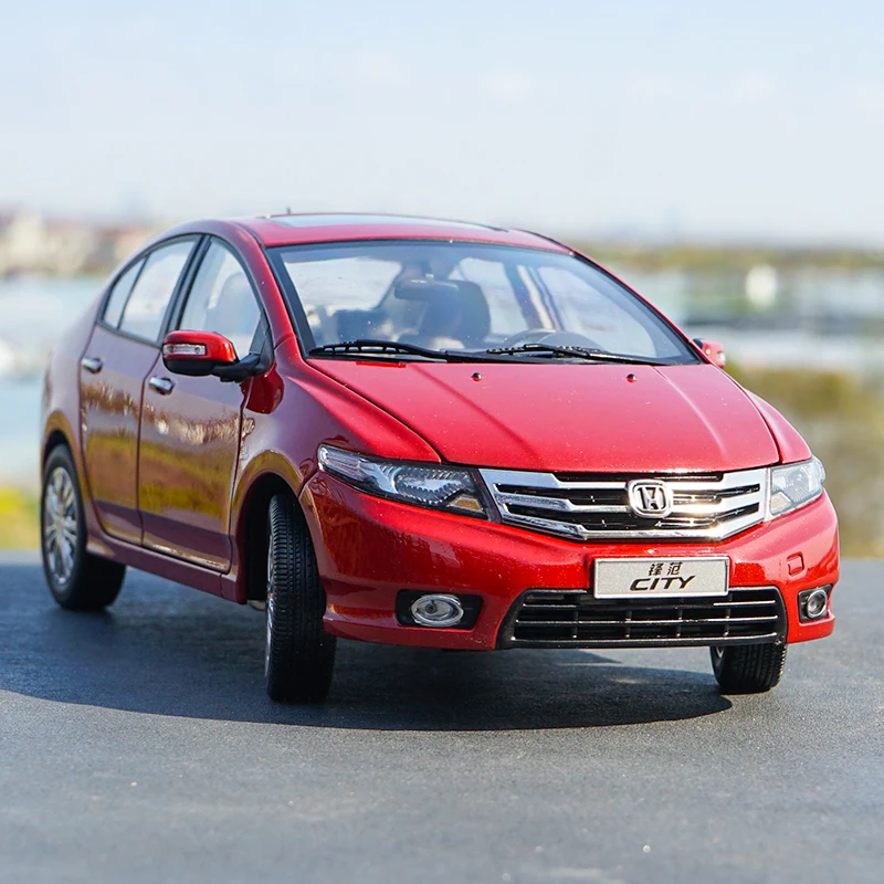 1/18 дилер издание honda City (красный) 2012 версия литья под давлением модель автомобиля