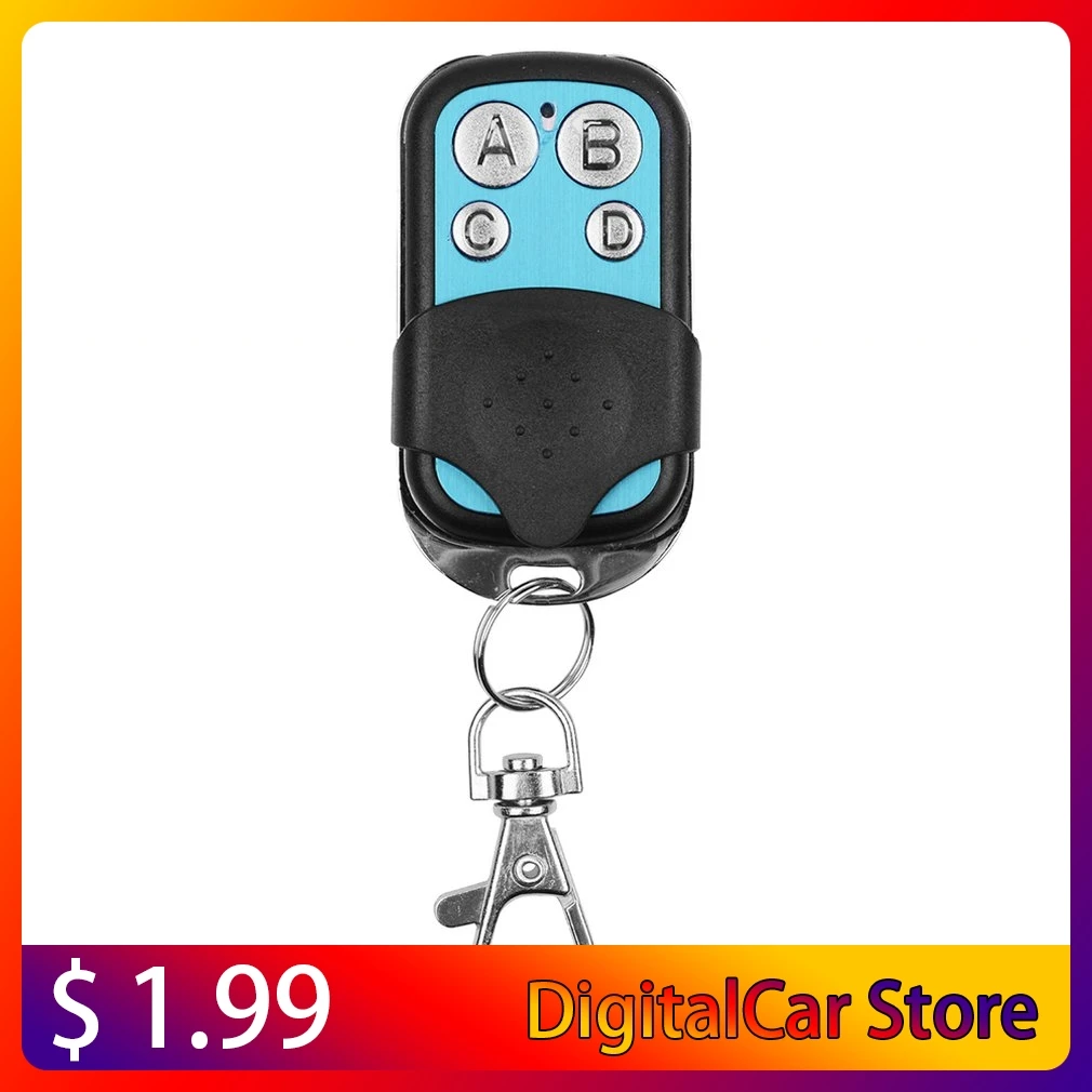 

Универсальный 4-канальный беспроводной Радиочастотный пульт дистанционного управления, модель 433 МГц, переключатель ключей для электричес...