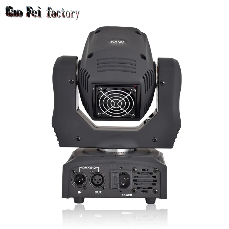 Вращающаяся голова светодиодный просветильник 60 Вт с голосовым управлением