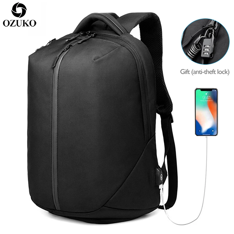 Новый многофункциональный USB зарядки для мужчин рюкзак подростков Модные