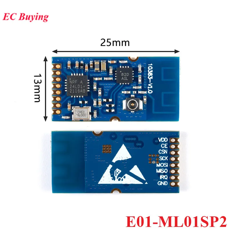 E01-ML01SP2 nRF24L01 PA LNA 2 4 ГГц 20 дБм WiFi беспроводной модуль IOT электронные компоненты