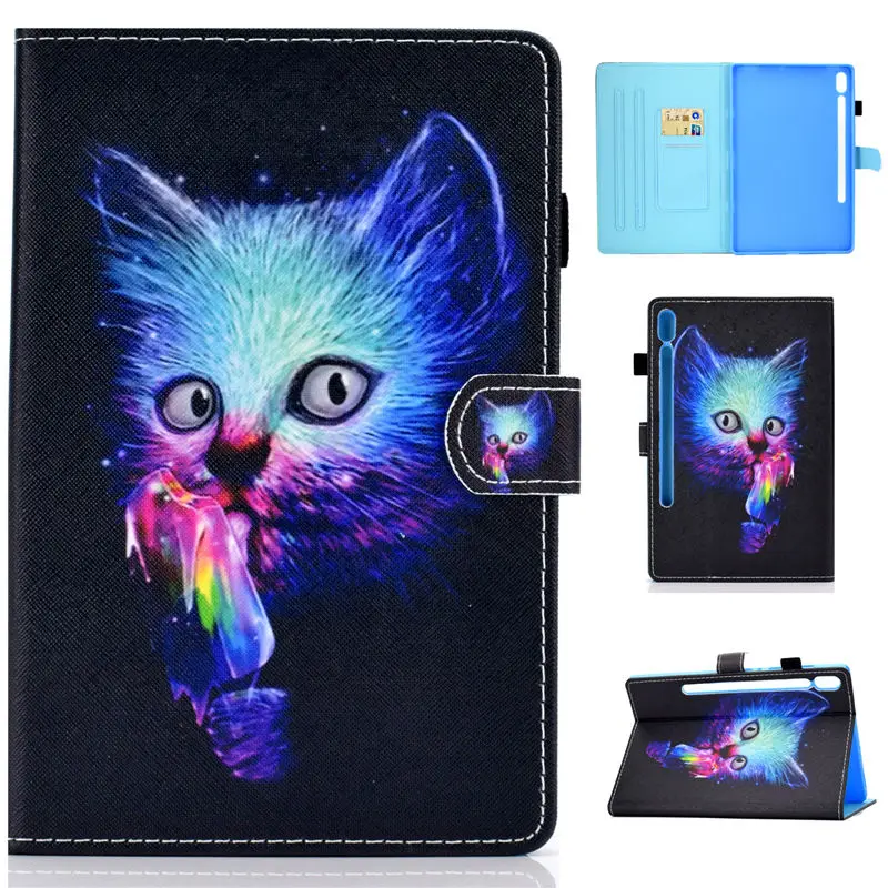 M025 Чехол для samsung Galaxy Tab S6 10,5 SM-T860 SM-T865 T860 10,", чехол для планшета с изображением обезьяны из мультфильма, чехол+ подарок - Цвет: M025