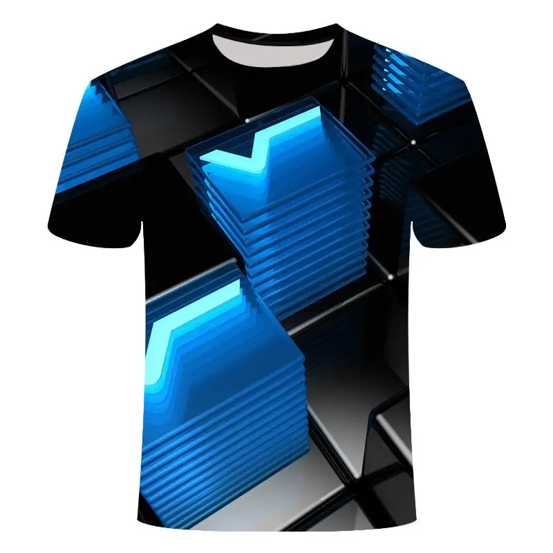 

2020 New Summer Creative Printed T Shirts Men Fashionable Popular New Design Tops Tees Short Sleeve T- Shirt