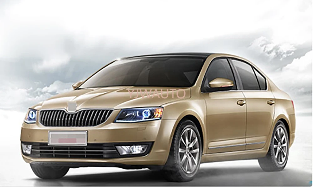 

Door Slot Mat for Skoda Octavia Gate Groove Cushion Car Door Rubber Cup Holder Mats Anti-slip Carpets Position