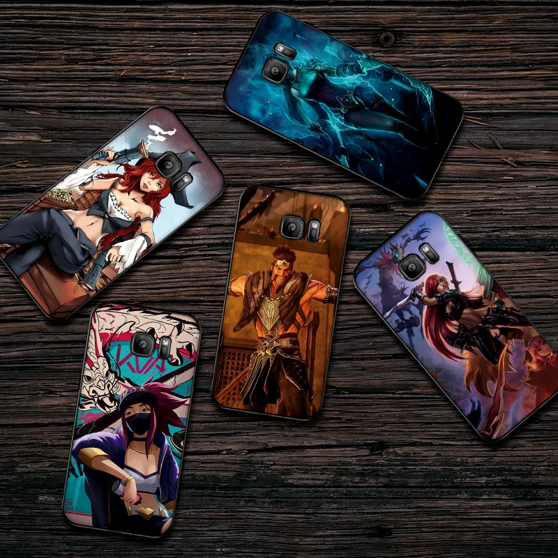 Чехол для samsung A10 A20 A30 A40 A50 A60 чехол A3 A5 6 2018 A8 A6 Plus MJ M40 Coque Funda Babaite League of legends Smart