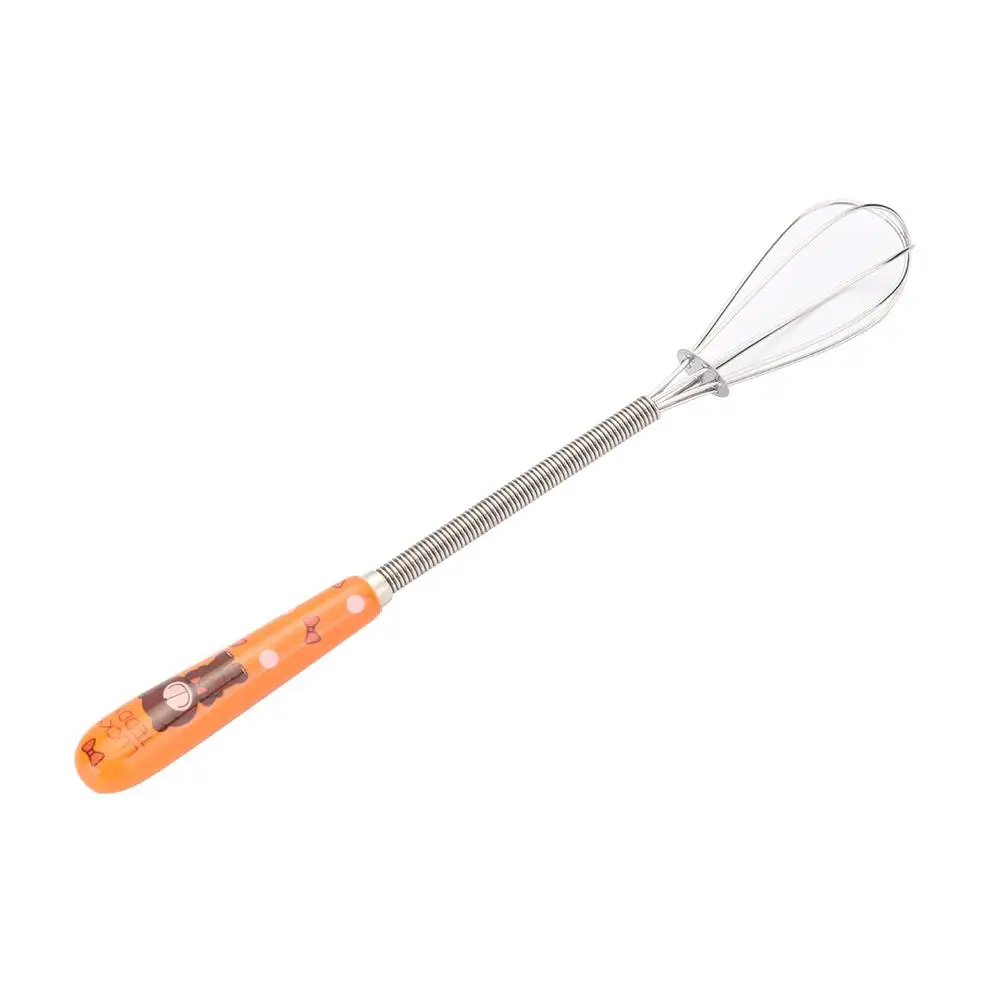 

Egg Stirring Whisk Ceramic Handle Stainless Steel hand Egg Beaters Kitchen Gadgets Egg Stirring Whisk Rotary Kitchen Accessories