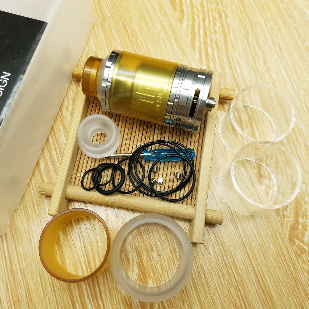 SXK Fatality RTA атомайзер 316 сталь точность масла Dtorage qp RDA двойной Впускной поток дизайн