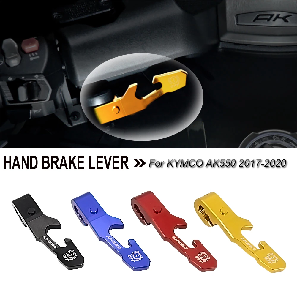 

Motorcycle Accessories For KYMCO AK550 AK 550 2017-2020 Handle Hand Brake Lever Motorbike Parking Brake Levers Guard Protector