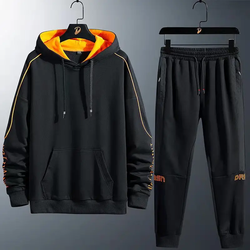 Новинка Весна Осень Европейская и американская мода Толстовка Пуловер мужской