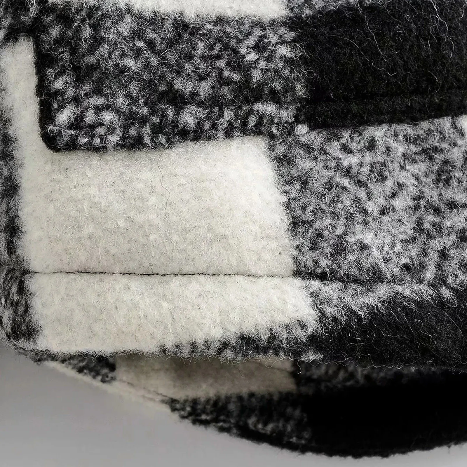 

Lattice Print Jackets Women Turn Down Blend Coats Long Coat Outerwear Warm Jackets Chaquetas De Mujer 2020