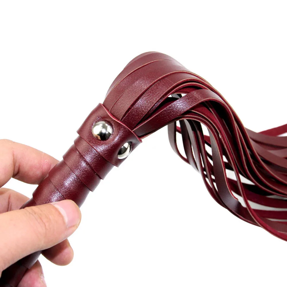 Сексуальное нижнее белье Искусственная кожа свободный кнут змея плетка для