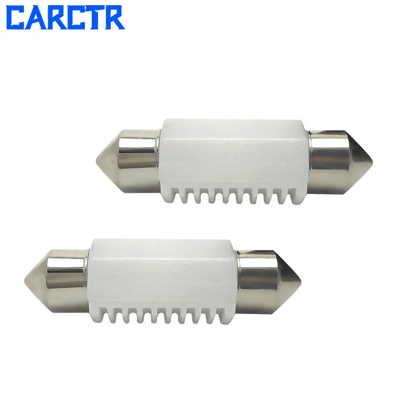 CARCTR Светодиодные Автомобильные фары 3030 чипов C5W C10W LED 31/36/39/41 мм Автомобильный
