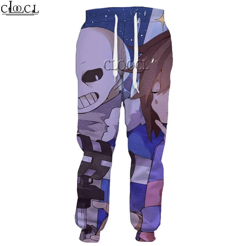 

CLOOCL 2021 новейшие популярные игры Undertale 3D Принт мужчины женщины повседневные модные брюки Harajuku брюки Прямая поставка