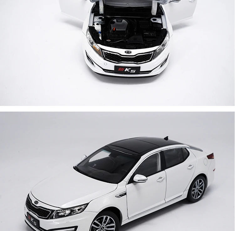 1:18 KIA K5 легированная модель автомобиля статические высокой моделирования металлические модельные автомобили с оригинальной коробкой