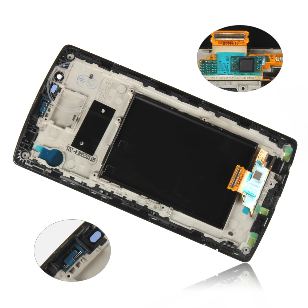 Display for LG G4 LCD Touch Screen Digitizer with Frame Orginal 5.5 inch H810 H811 Dual H818 Black | Компьютеры и офис