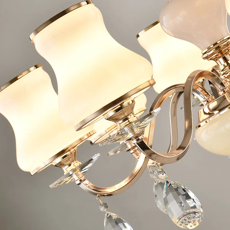 

Modern LED chandelier living room hanging lights home deco lighting dining room fixtures Nordic bedroom Glass ball pendant lamps