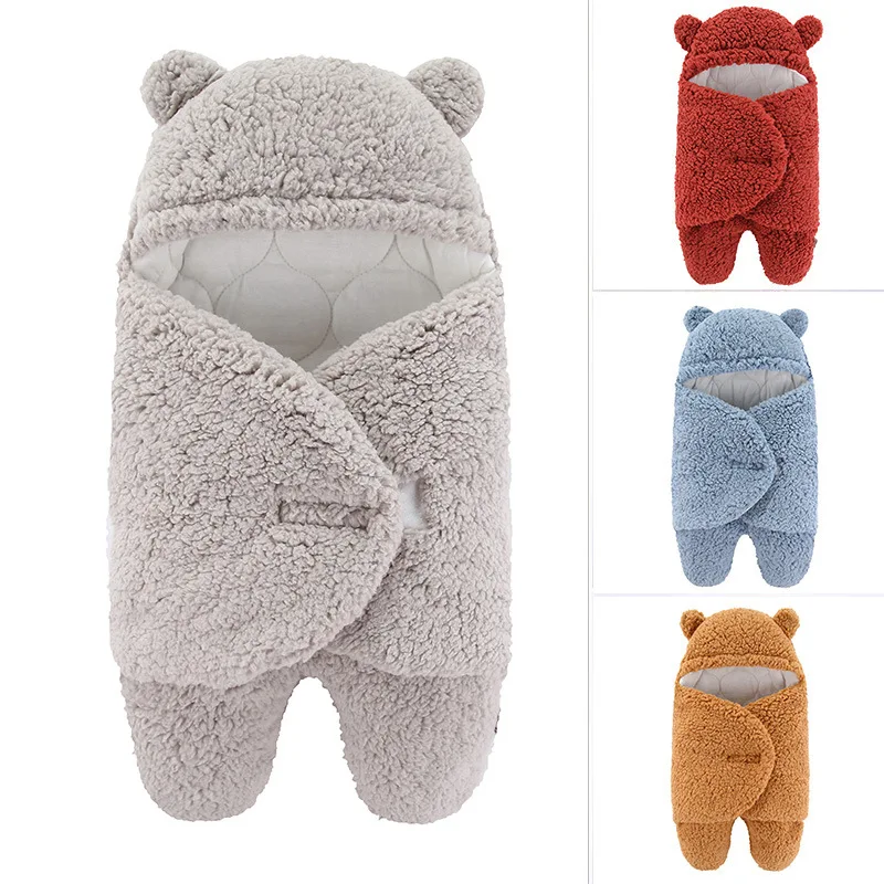 

Осеннее одеяло для сна для мальчиков, цельная детская зимняя одежда для новорожденных девочек, теплое Флисовое одеяло, утепленная домашняя ...