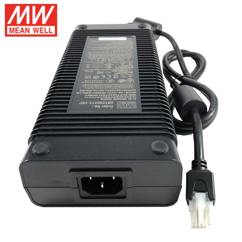 MEAN WELL GST280A48 C6P уровень VI промышленный настольный адаптер 110 В/280 В переменного тока
