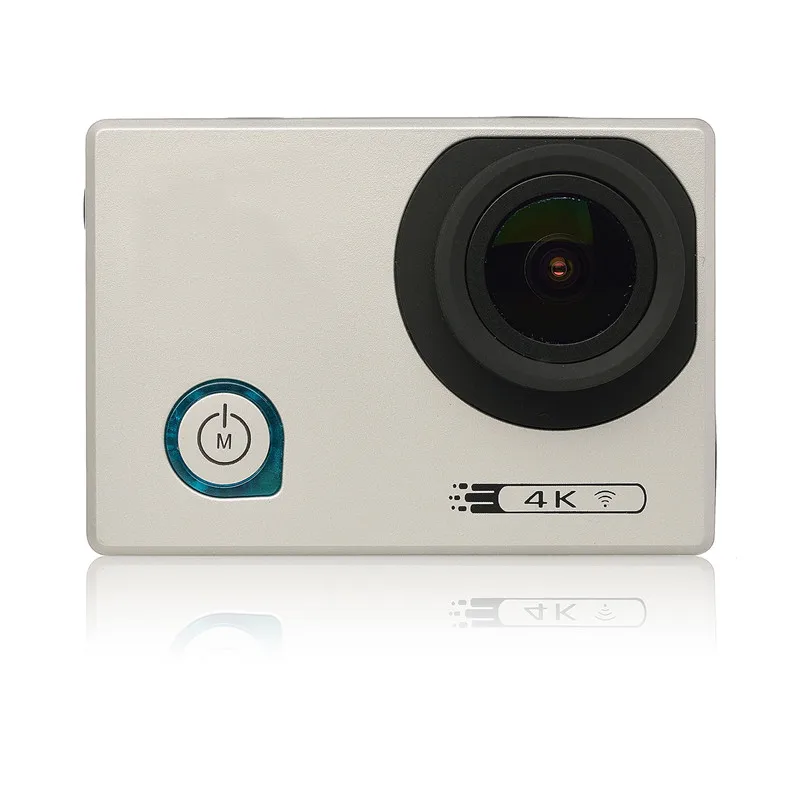 sliver SOOCOO C50 Action 4K 24fps Спортивная камера WIFI гироскоп регулируемые углы обзора NTK96660 30 м водонепроницаемая Спортивная DV Экшн-камера - Цвет: sliver