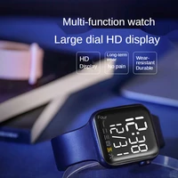 the new 2021 square led electronic watch apple touch screen led watch digital sports fashion students