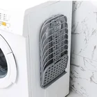 Складная корзина для белья, настенная, для дома, ванной, перфорированная, без одежды, однослойная, двухслойная, TS3