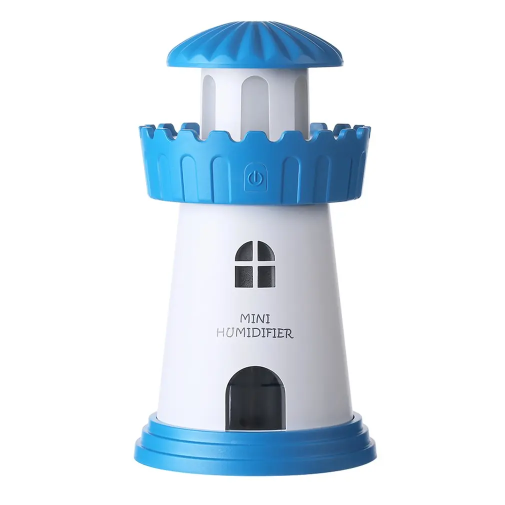150ml Lamp Lighthouse Humidifier USB Led Air Diffuser Purifier Atomizer Tower Essential oil diffuser for Home difusor de aroma |