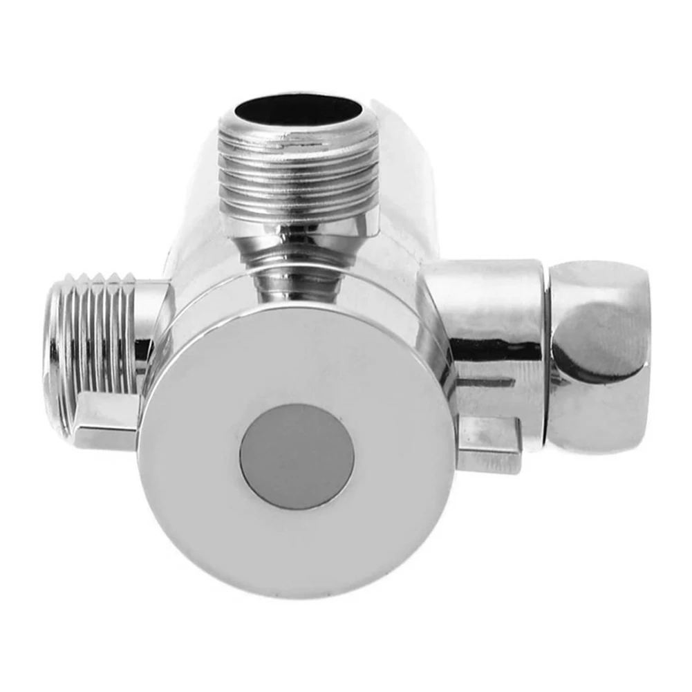 

Multi-function Shower Head Diverter Valve 3 Way Tee Connector Shower Adapter Adjustable Arm for Toilet Bathroom Shower