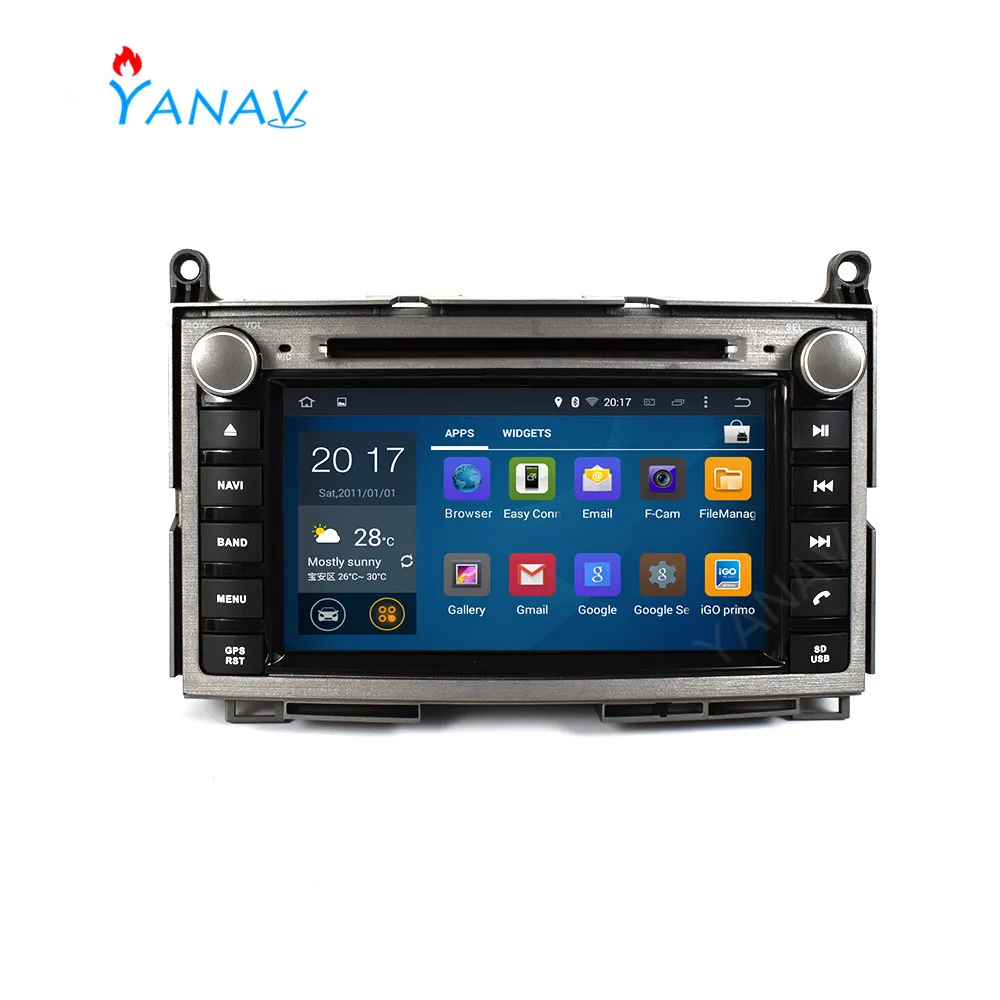 Автомагнитола 2 DIN аудио стереоприемник Android для TOYOTA Venza 2008 + GPS навигация видео HD