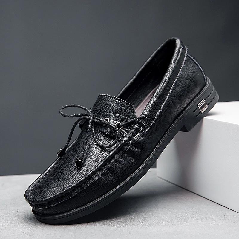 

shoes men leather fashion casual business trend breathable light classic spring mens mens tide comfortable