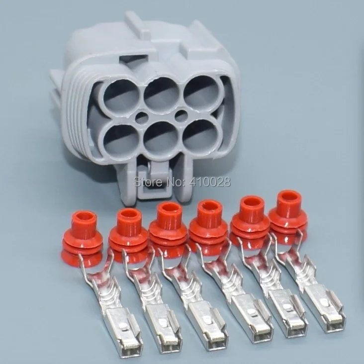 Shhworld Sea 6 Pin 6185-1175 PB291-06127 PB291-06127 автомобильное электрическое гнездо для фары свет лампы разъем для Nissan