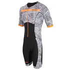 Велосипедный костюм Zone3, Мужская одежда для триатлона, аэро, шоссейного велосипеда, облегающая одежда с коротким рукавом, комплект одежды для езды на велосипеде, Джерси, джемпер