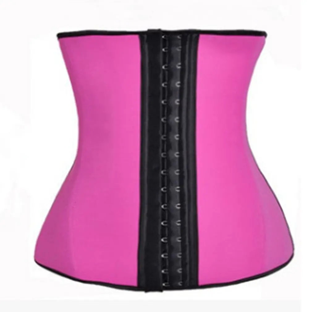 Женский спортивный корсет на молнии для сжигания жира пояс красоты