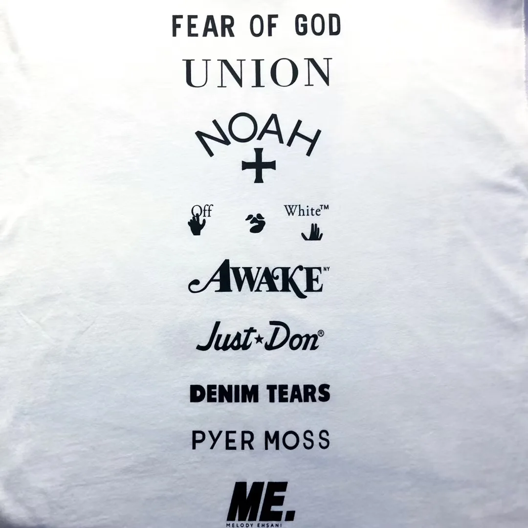 

OF GOD FEAR George Floyd 3M Reflective 9-party Joint Limited Edition T-shirt | 6660