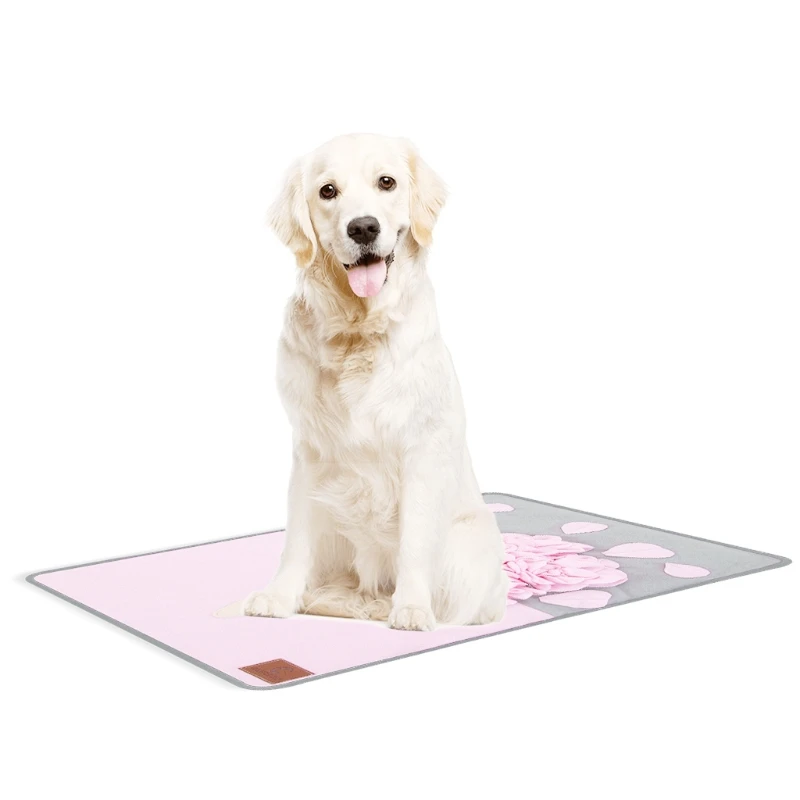 

Pet Dog Snuffle Mat Nose Smell Training Blanket Sniffing Pad Slow Feeding Bowl Food Dispenser Carpet Relieve Stress
