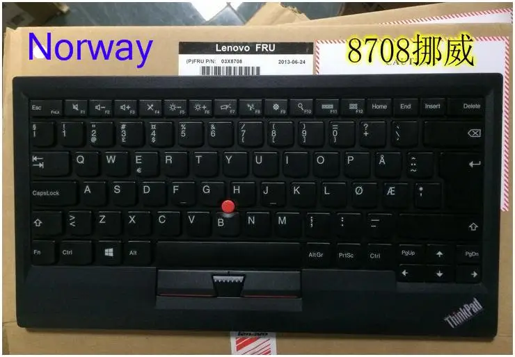 Для lenovo ThinkPad Bluetooth клавиатура 0B47189 ku1255 kt-1255 беспроводной планшетный ПК Laptopoint US 0B47189 планшетный ПК - Цвет: Norway