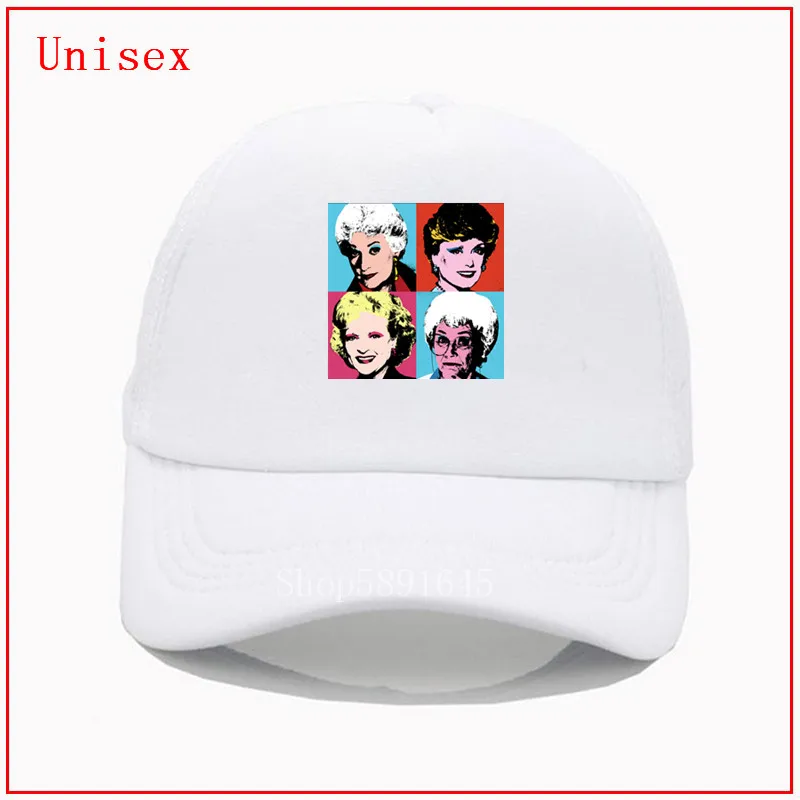 Золотая шляпа Warhol для девочек с перекрещивающимся конским хвостом бейсболка