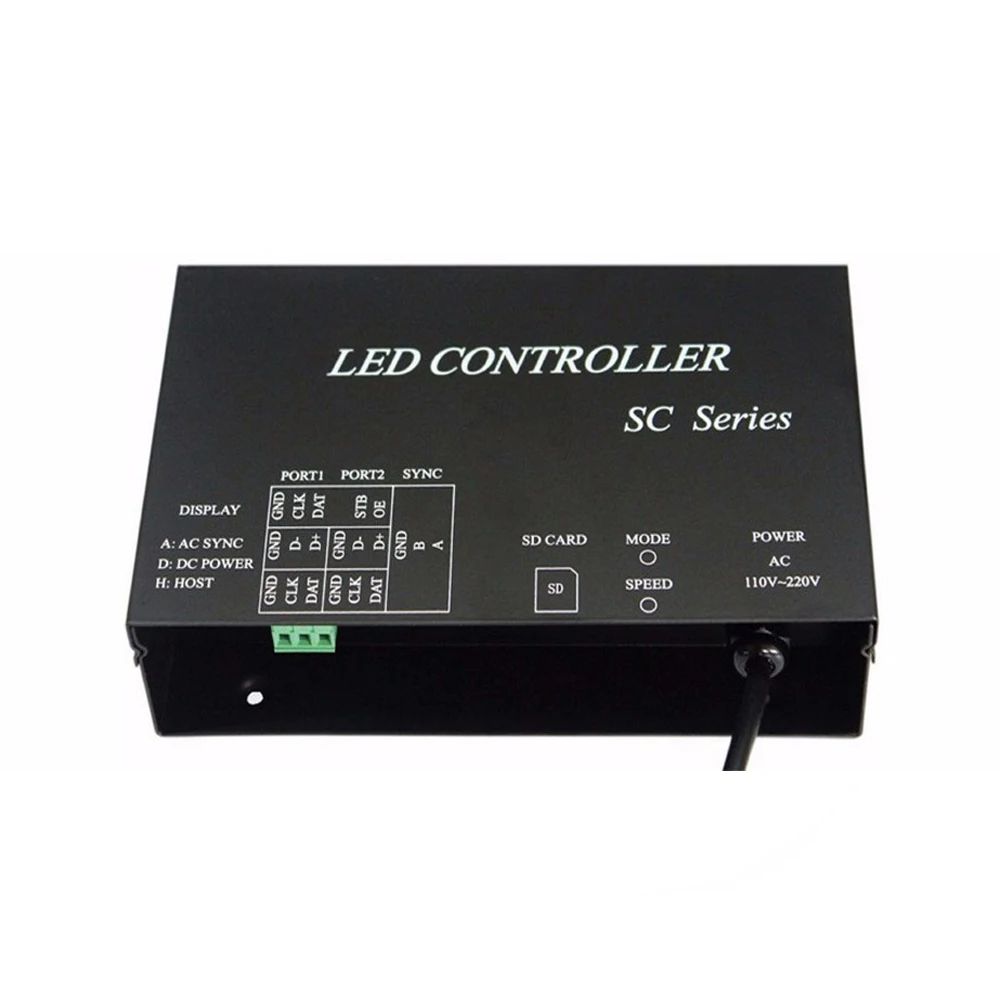 Светодиодный музыкальный контроллер H803SC Полноцветный Программируемый